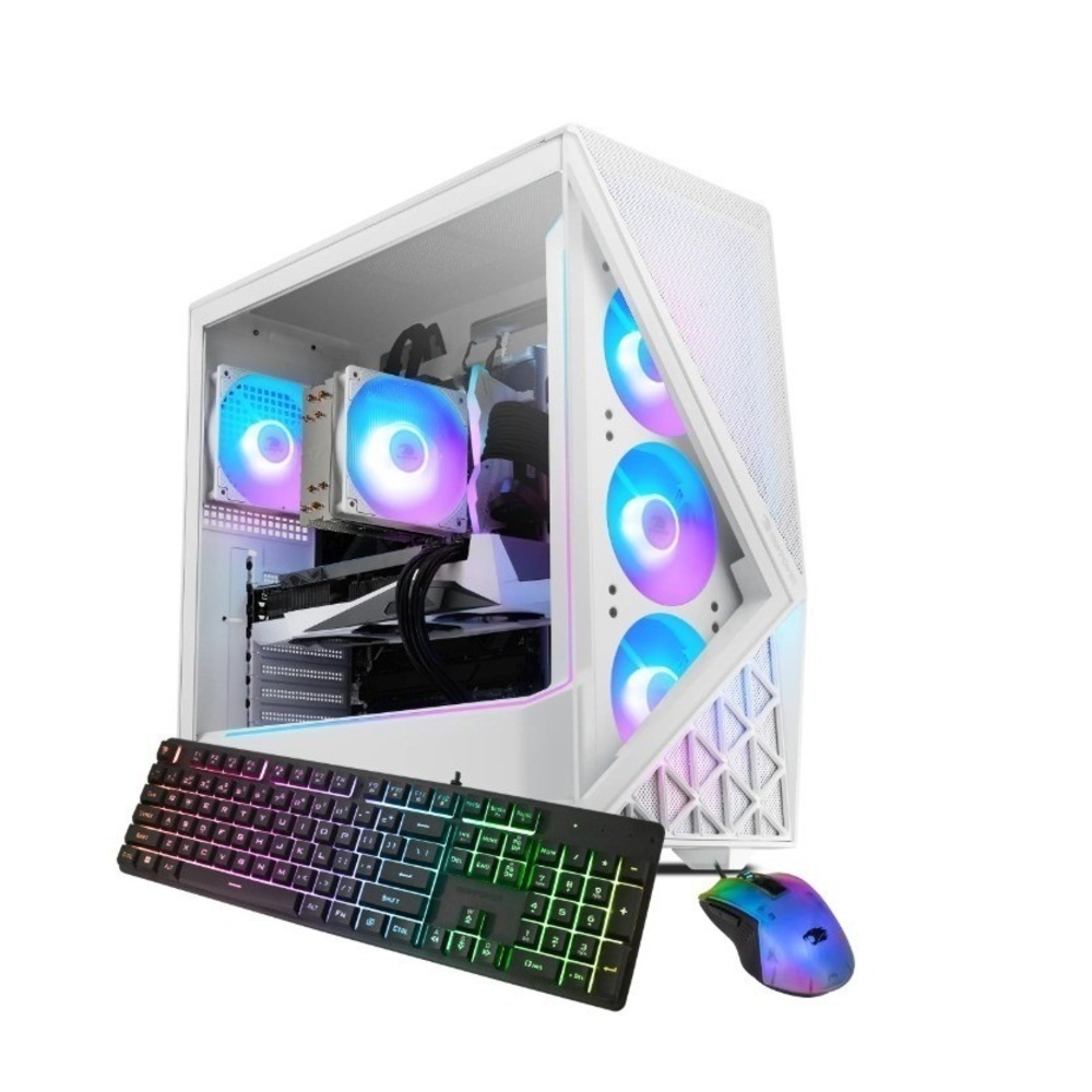iBUYPOWER SWA7R6601 Slate 9 Mesh Gaming Case‎ - White - MSRP $1,749.99